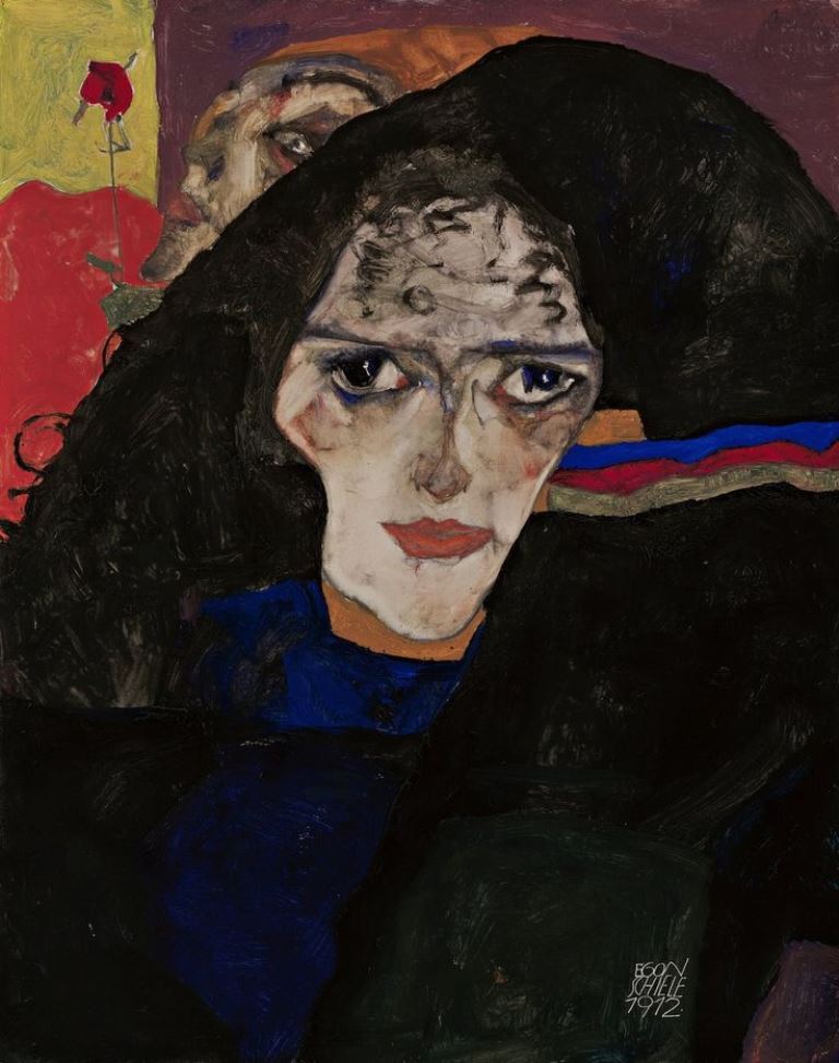 Egon Schiele. Femme en deuil 1912