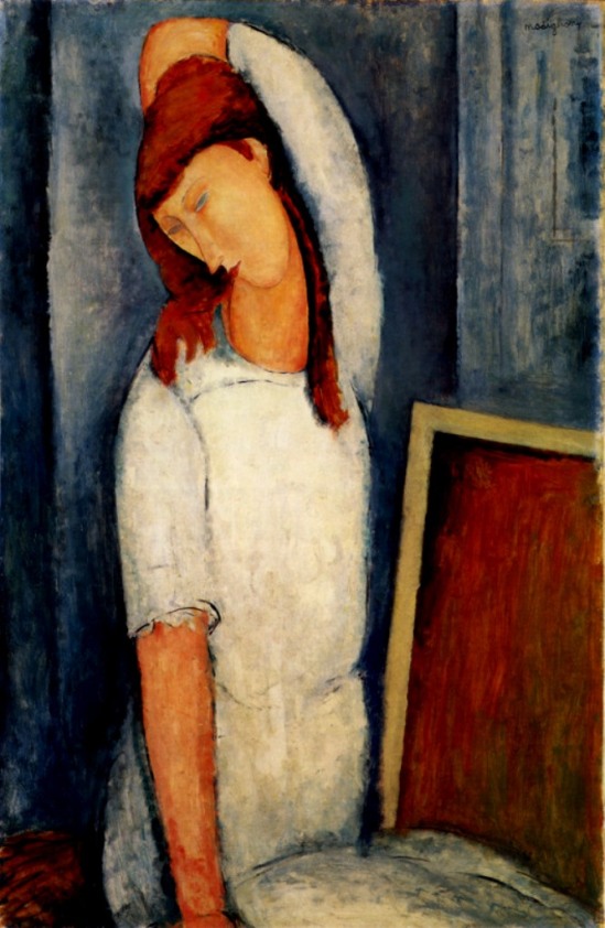 Amedeo Modigliani. Portrait of Jeanne Hébuterne 1919