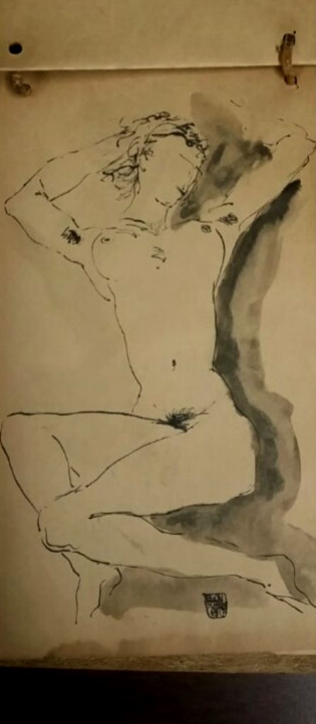 Egon Schiele. Signed 1916-1917. Sketch Book. Via liveauctioneers